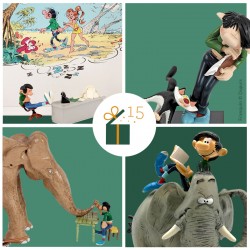 Pixi Franquin Gaston - Le bras de fer de Gaston et l'éléphant Maharadja