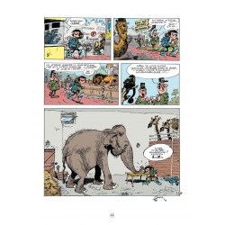 Pixi Franquin Gaston - Le bras de fer de Gaston et l'éléphant Maharadja