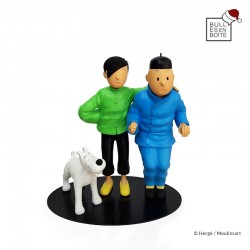 Leblon Moulinsart Tintin - Tintin et Tchang "La Fraternité"