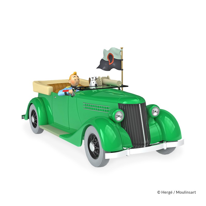 Véhicule Moulinsart Tintin - L'automitrailleuse (Echelle 1/24)