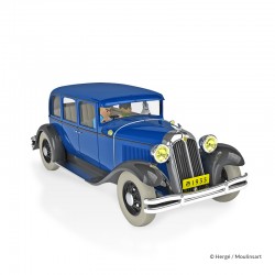 Véhicule Moulinsart Tintin - La 2CV du rallye (Echelle 1/24)