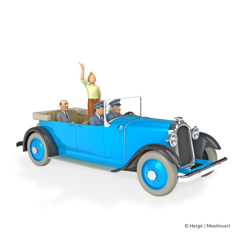 Véhicule Moulinsart Tintin - La Limousine de parade (Echelle 1/24)