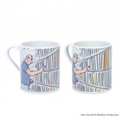 Moebius Jean Giraud - Mug Bibliothèque