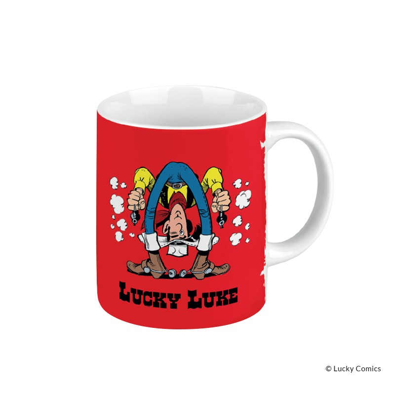 Koenitz Morris Lucky Luke - Mug LL tire à travers les jambes
