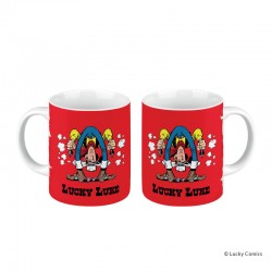 Morris Lucky Luke - Mug LL tire à travers les jambes