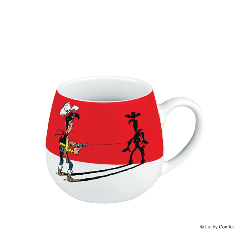 Koenitz Morris Lucky Luke - Mug LL tire plus vite que son ombre (shadow)