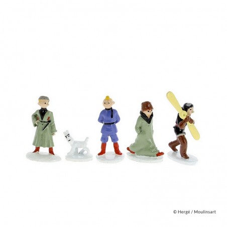 Le secret de la licorne-pixi mini-moulinsart-figurine tintin-aroutcheff
