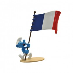 Pixi Peyo Schtroumpfs - Le Schtroumpf porte-drapeau Français (origine 3)