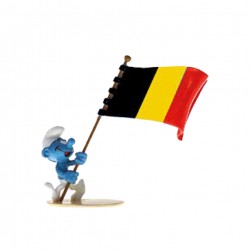 Pixi Peyo Schtroumpfs - Le Schtroumpf porte-drapeau Belge (origine 3)