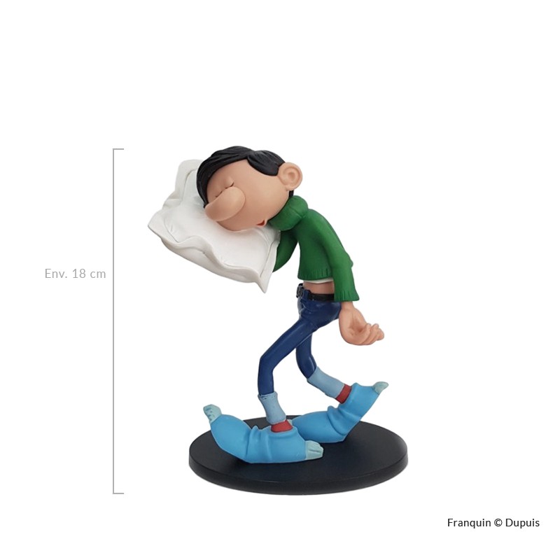 1998 FIGURINE QUICK Flexible Bendable GASTON LAGAFFE Réveil Oreiller