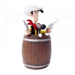 Figurine Plastoy Morris - Tirelire Lucky Luke