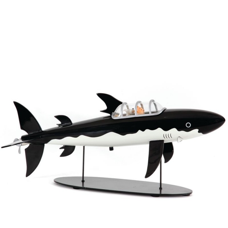 Figurine Moulinsart Tintin - Sous-marin requin Rackham le Rouge Figurine Moulinsart Tintin - Sous-marin requin Rackham le Rouge