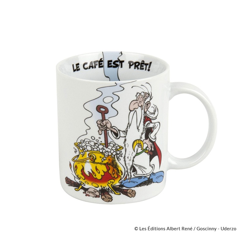 Koenitz Uderzo Astérix - Mug Panoramix "Le café est prêt!"