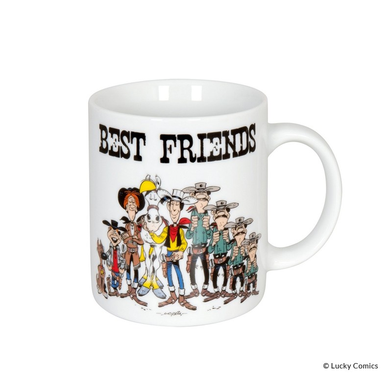Koenitz Morris Lucky Luke - Mug Lucky Luke "Best friends"
