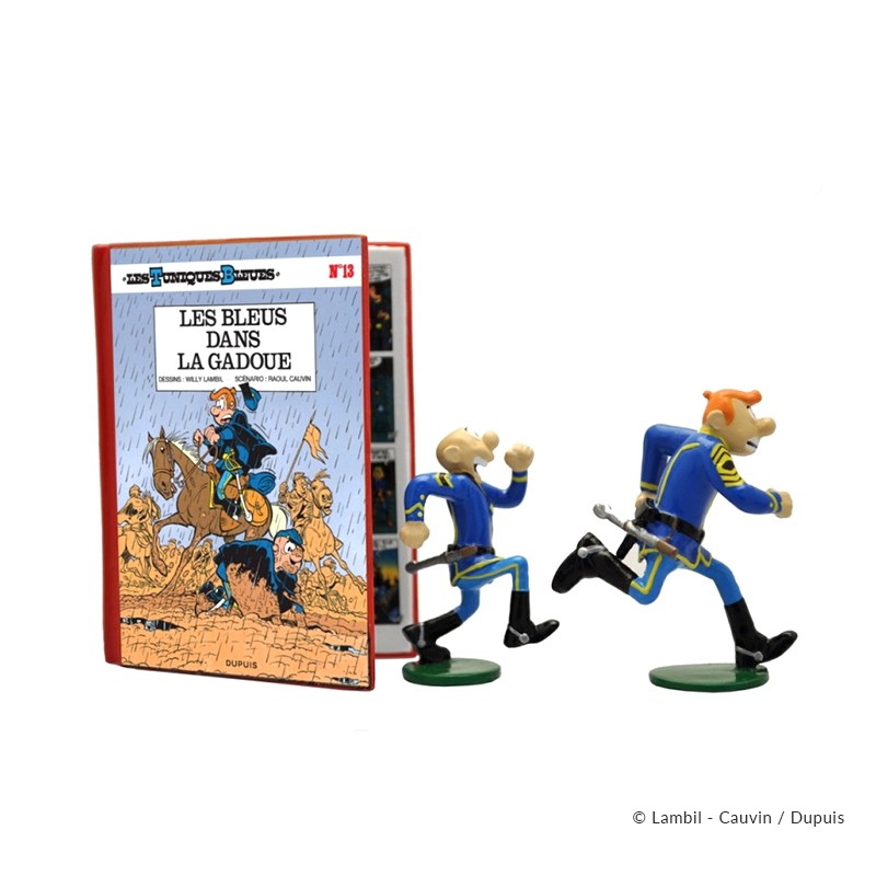 Pixi Lambil Tuniques Bleues - Les Bleus dans la gadoue "Echappées Bulles"