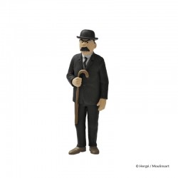 Figurine Moulinsart Tintin - Dupont canne 9 cm