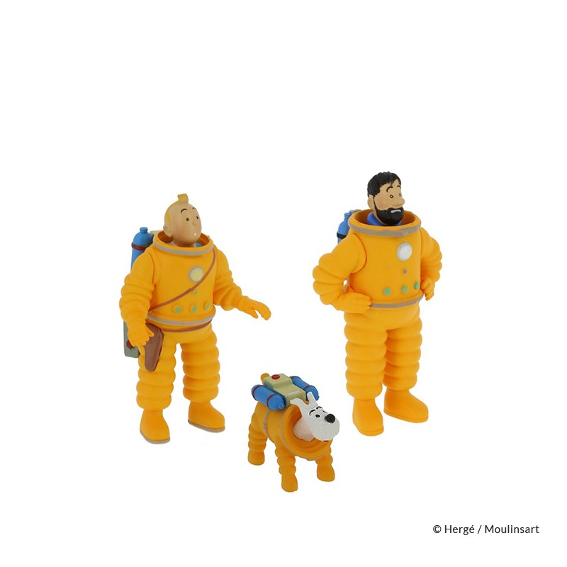 TINTIN ET MILOU COSMONAUTES - Figurines Family