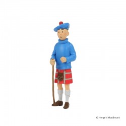 Figurine Moulinsart Tintin - Tintin kilt 8 cm (PVC)