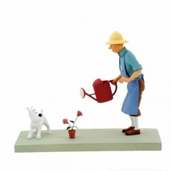 Fariboles Moulinsart Tintin - Tintin et Milou "La Rose"