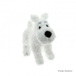 Peluche Moulinsart Tintin - Milou souple 20cm