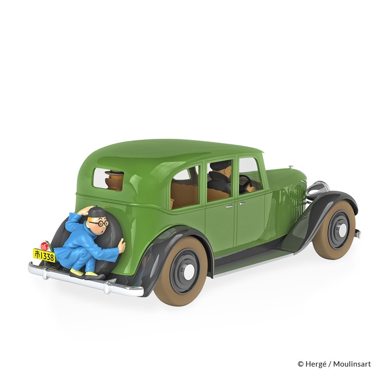 Véhicule Moulinsart Tintin - La voiture de Mitsuhirato (Echelle 1/24)