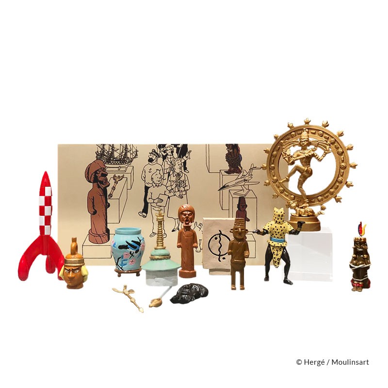 Moulinsart Tintin - Coffret Musée Imaginaire de Tintin