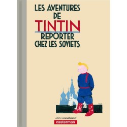 Livre Moulinsart Tintin - Album Tintin au Pays des Soviets colorisé Edition LUXE