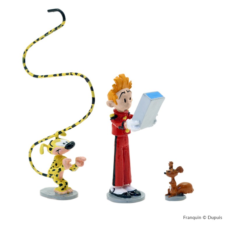 Pixi Franquin Spirou - Spirou, Spip, le Marsupilami et le mini Fantasio