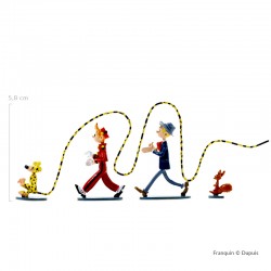 Pixi Franquin Spirou - Spip, le Marsupilami, Spirou et Fantasio : 4 héros dans le vent