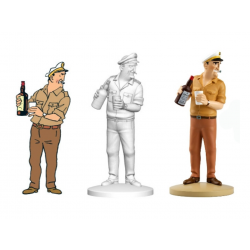 Figurine Moulinsart Tintin - Allan provoque Haddock (12 cm)