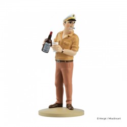 Figurine Moulinsart Tintin - Allan provoque Haddock (12 cm)
