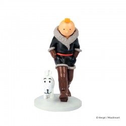 Figurine de collection Tintin et Milou Les Cigares du pharaon colorisé  (42290)