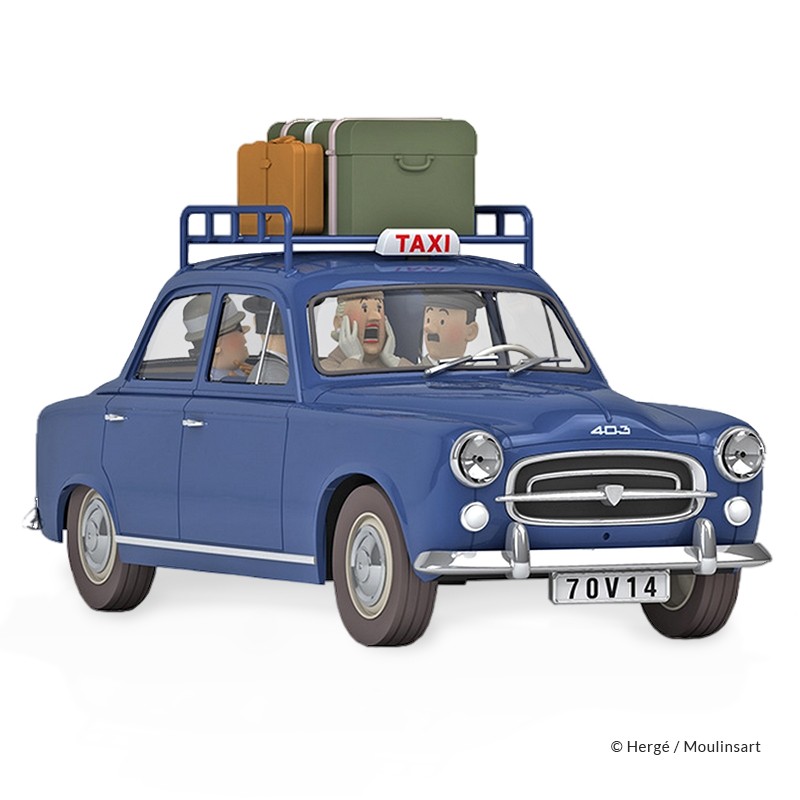 Véhicule Moulinsart Tintin - Le taxi de Moulinsart (Echelle 1/24)