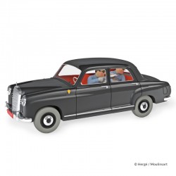 Véhicule Moulinsart Tintin - La voiture des agents Bordures (Echelle 1/24)