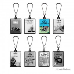 Moulinsart Tintin - Porte-clefs métal Congo