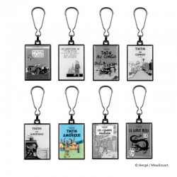 Moulinsart Tintin - Porte-clefs métal Amérique