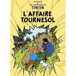 Poster Moulinsart Tintin - Couverture Album CV17 L'Affaire Tournesol