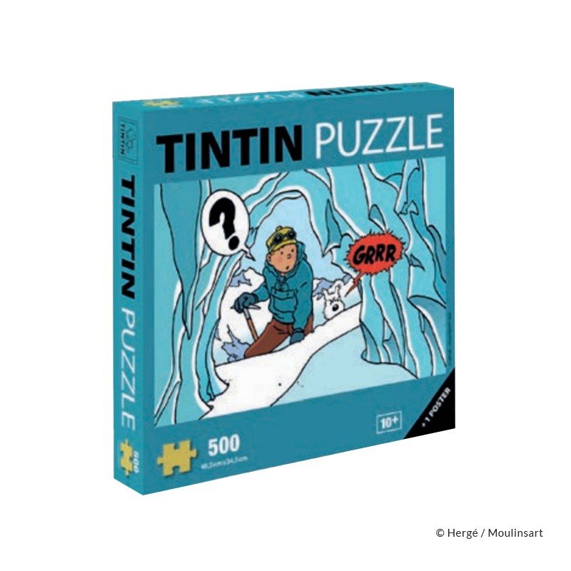 Puzzle Moulinsart Tintin - "Grotte Tibet" (500 pièces)