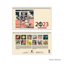 Papeterie Moulinsart Tintin - Calendrier 2023 Petit Format