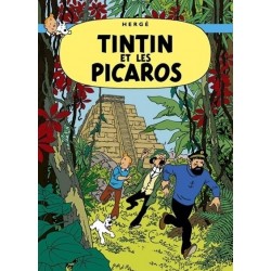 Poster Moulinsart Tintin - Couverture Album CV22 Picaros