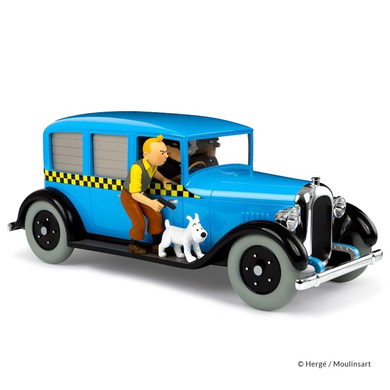 Véhicule Moulinsart Tintin - Le Taxi Tintin en Amérique (Echelle 1/12)