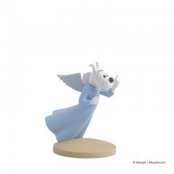 Figurine Moulinsart Tintin - Milou mi-ange Tibet (12 cm)