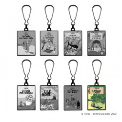 Moulinsart Tintin - Porte-clefs métal Oreille Cassée