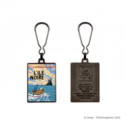 Moulinsart Tintin - Porte-clefs métal Ile Noire
