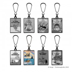 Moulinsart Tintin - Porte-clefs métal Ile Noire