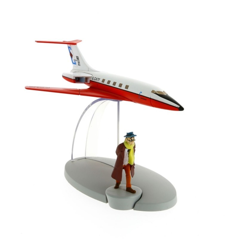 Avion Moulinsart Tintin - Fig 02 Carreidas 160 + Laszlo Carreidas
