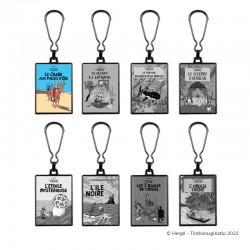 Moulinsart Tintin - Porte-clefs métal Crabe aux Pinces d'or
