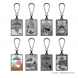 Moulinsart Tintin - Porte-clefs métal Etoile Mystérieuse