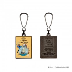 Moulinsart Tintin - Porte-clefs métal Secret de la Licorne