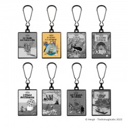 Moulinsart Tintin - Porte-clefs métal Secret de la Licorne